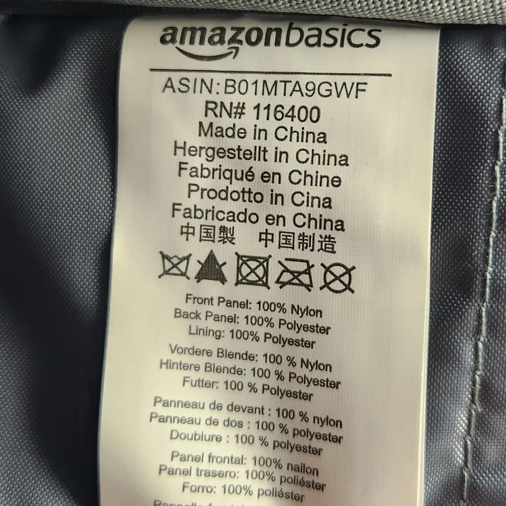 Amazon NEW! Basics 14-Inch Tablet Bag in Black - Never Used!